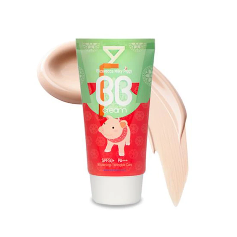 Elizavecca Milky Piggy BB крем 50 мл 3 в одном отбеливающий эффект для лица против морщин и
