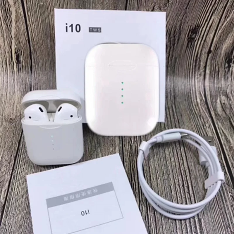 

i10 tws i10x tws Mini Bluetooth 5.0 Wireless Earphones Earbuds With Charging Box Sports Headsets Touch control headset Earbuds