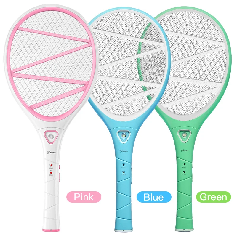 

YAGE Pest Control Electric Mosquito Swatter Mosquito Killers Bug Zapper Reject Racket Trap Home Tool 2200V Electric Shock 400mAh