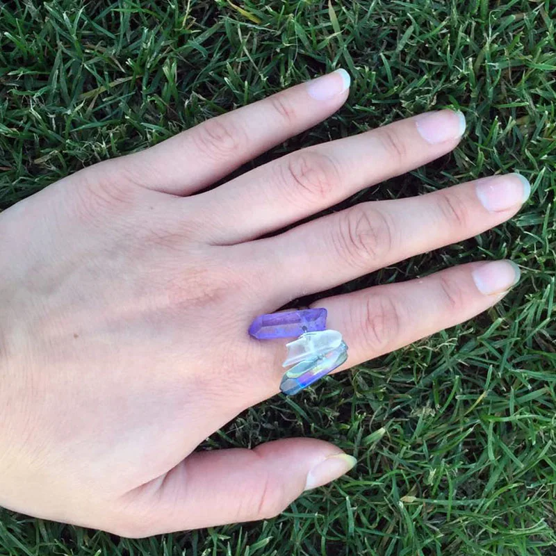 crystal rings for protection