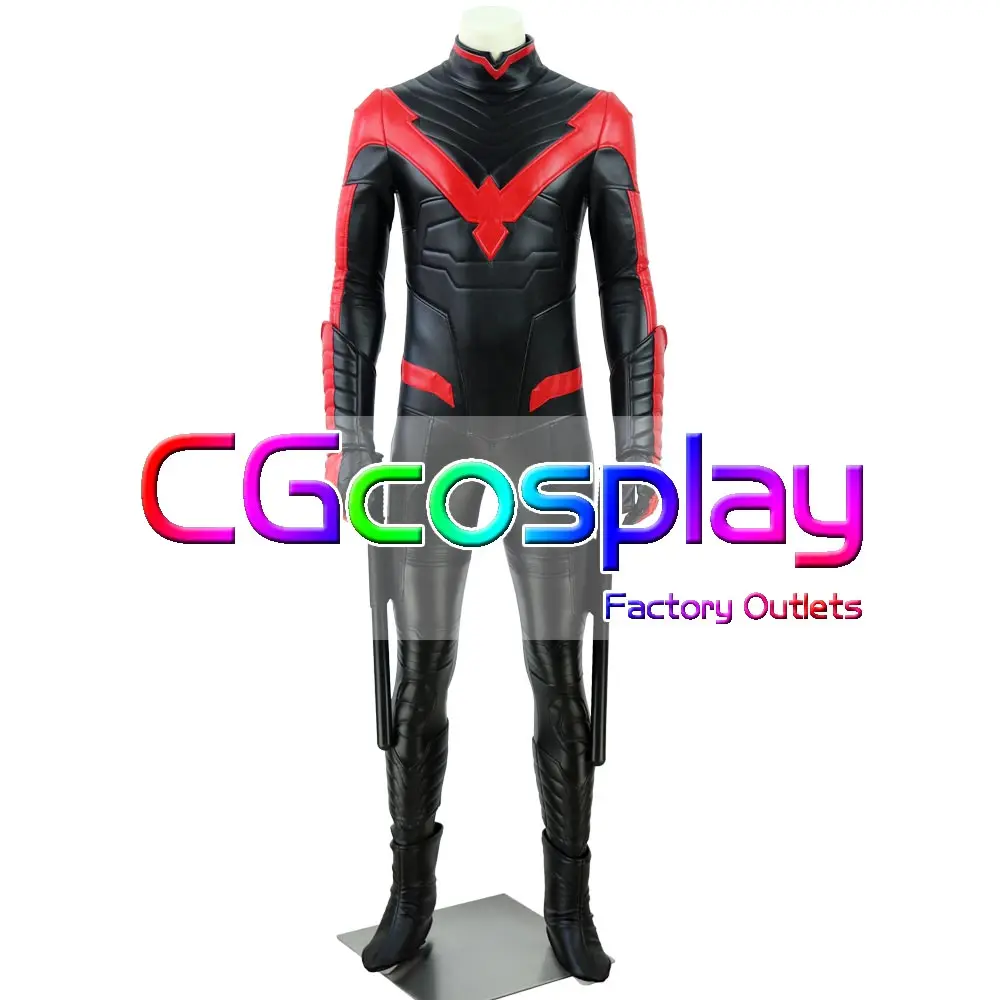 CGCOS экспресс доставка Batman Arkham City Nightwing Дик Грейсон игры потому что Косплэй костюм