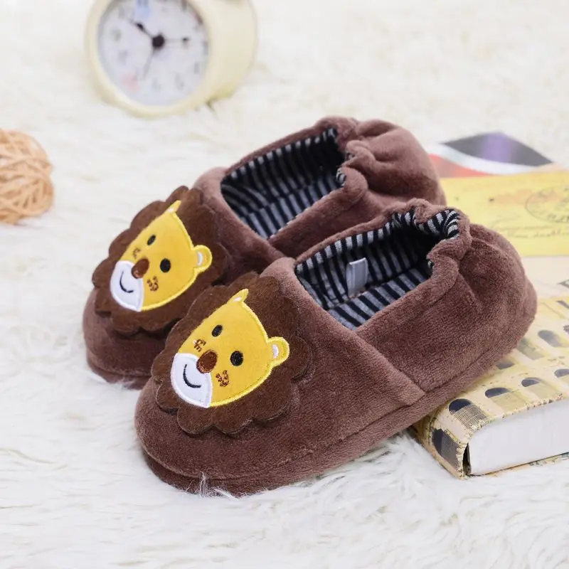 

Baby Shoes Winter kids Slippers Children Funny Soft Boys Home Tiger Shoes Kids Baby Girls Cartoon Slippers Indoor Warm Shoes