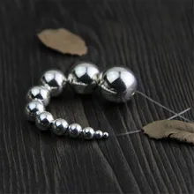 925 пробы серебряные круглые разделительные бусины золото/серебро/розовое золото ручной работы шарик-амулет бусины DIY браслеты ювелирных изделий