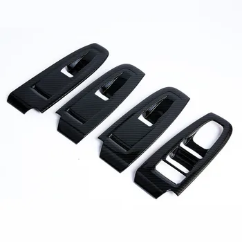 

4Pcs Carbon Fiber Colros Car Interior Window Switch Panel Decoration Cover Tirm for Subaru XV 2018 Car Styling Accessories Cover