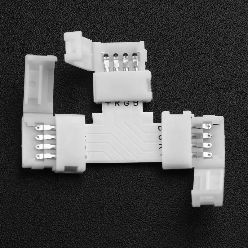 2pin 4Pin 10 мм 8 5050SMD 3528SMD RGB Светодиодная лента свободный Сварочный соединитель