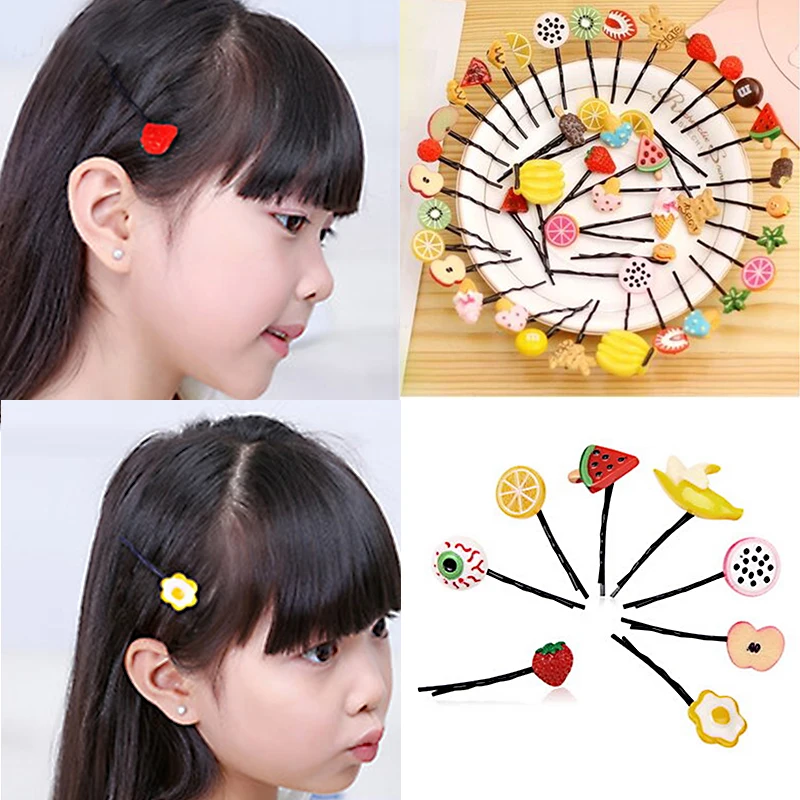 

HOT 1Pc New Arrival Girs Kids Lovely Colorful Cartoon Hair Barrettes Hairpin
