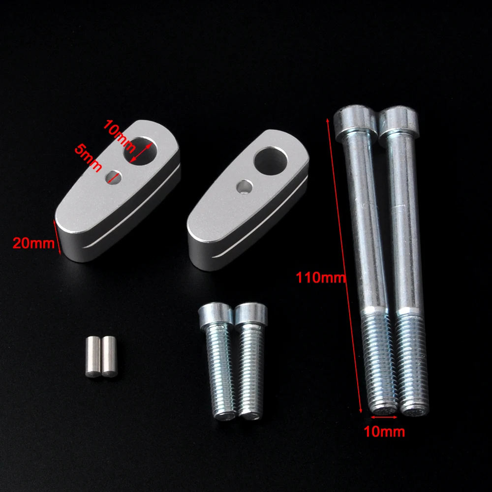 

KEMiMOTO R NINE T R9T R 9 T Motorcycle Handlebar Riser Kit Heighe Up 20mm For BMW R1200 R NineT 2014 2015