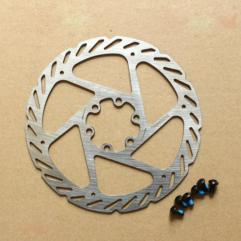 

6 Bolt Bike Brake Rotor Mechanical Cycling Bicycle Disc Brake G2 Rotor 160mm For MTB Mountain Bike