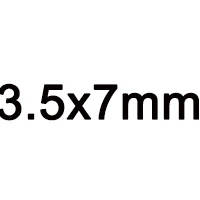 5A, 50 шт в наборе, 1.5x3~ 4x8 мм маркиза Форма свободные белый камень циркон Синтетический кубический цирконий CZ камень для ювелирных изделий - Цвет: 3.5x7mm