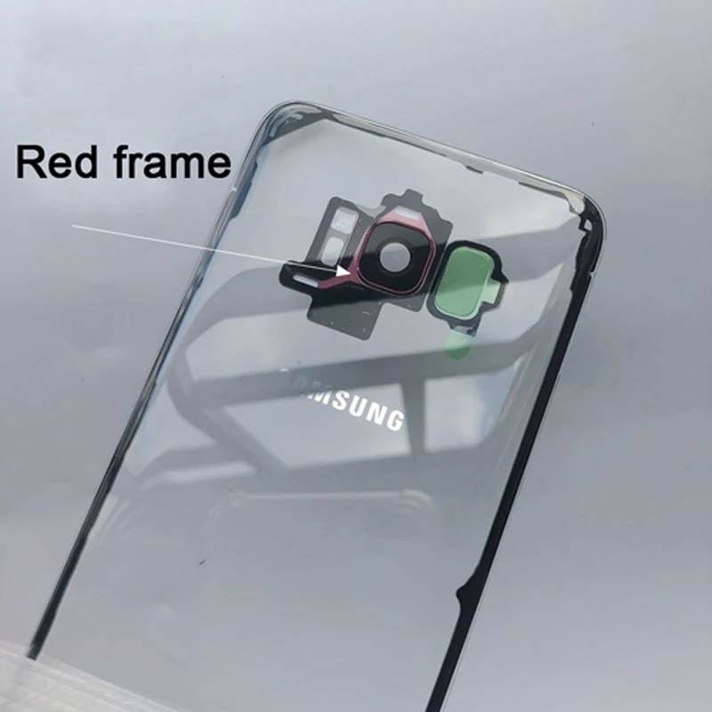 Samsung прозрачный чехол на заднюю дверь для samsung Galaxy S8 G9500 S8Plus SM-G955 защитный чехол на заднюю панель