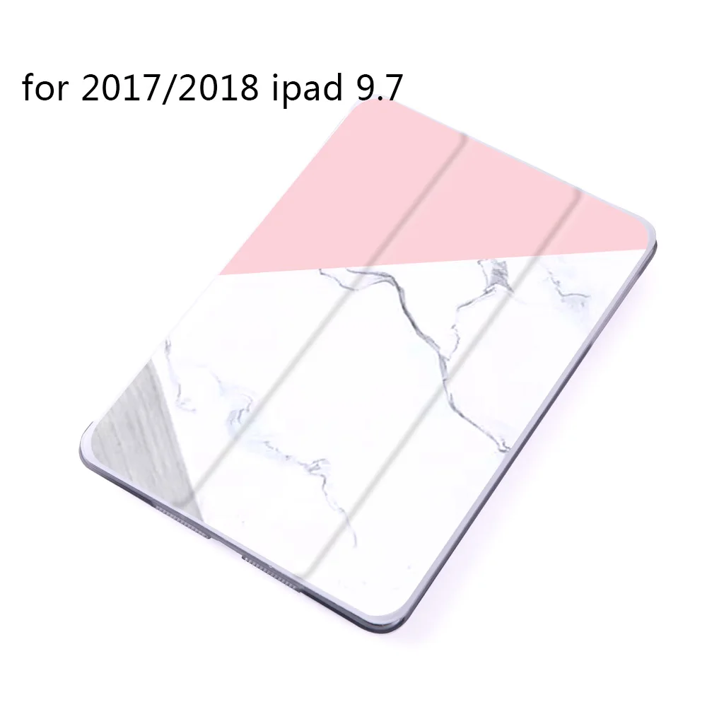 Милый Летний Магнитный чехол-книжка с листом для Apple iPad 9,", Чехол для iPad Air 2 Mini 4 из искусственной кожи, складной чехол-книжка для планшета с функцией автоматического пробуждения - Цвет: B200074-2017