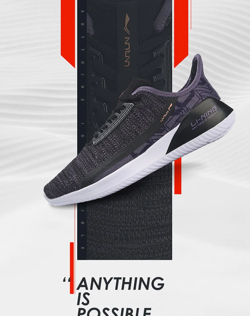 Li-Ning/женские кроссовки для бега с амортизационной подушкой; дышащие удобные кроссовки с подкладкой; спортивная обувь для фитнеса; кроссовки; ARHP068 XYP880