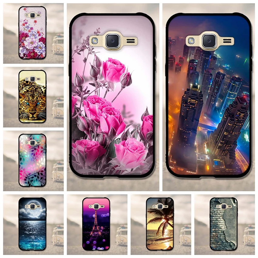 

For Samsung Galaxy J2 Case For Samsung J2 2015 SM-J200F J200H Cover 3D Cartoon Soft TPU Case For Samsung Galaxy J2 Coque Fundas