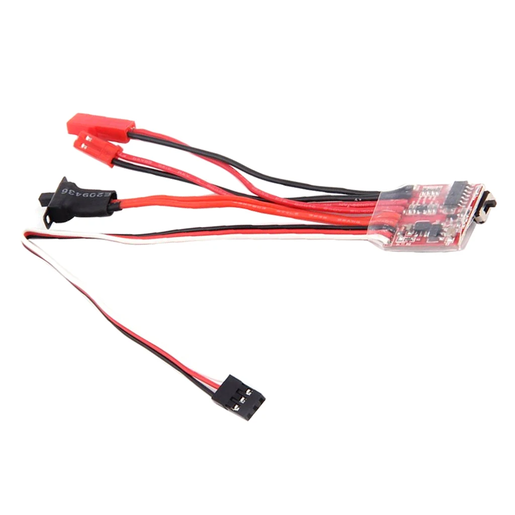 RC Carwlers Boat Vehicle Models Accessory 20A ESC for 130/180/260/280/380 Brushed Motor
