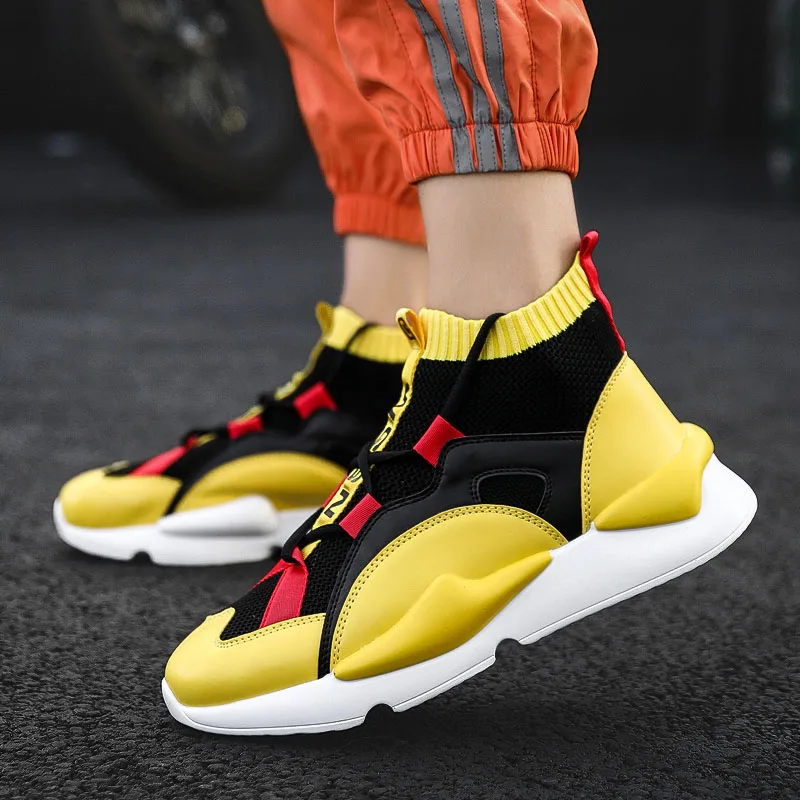 VG22 FC Fashion Products Breathable Stretch Sock Shoes Men