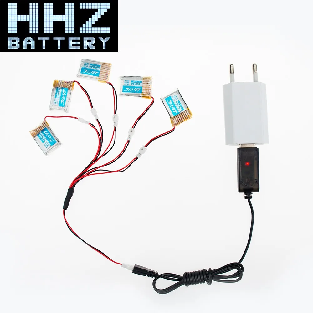 jjrc h20 3.7V 150mah lipo battery (1)