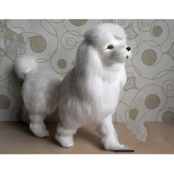 

Simulation animal The dog dog model Court piush Action Figure Collectible Model Toy 30cm D139
