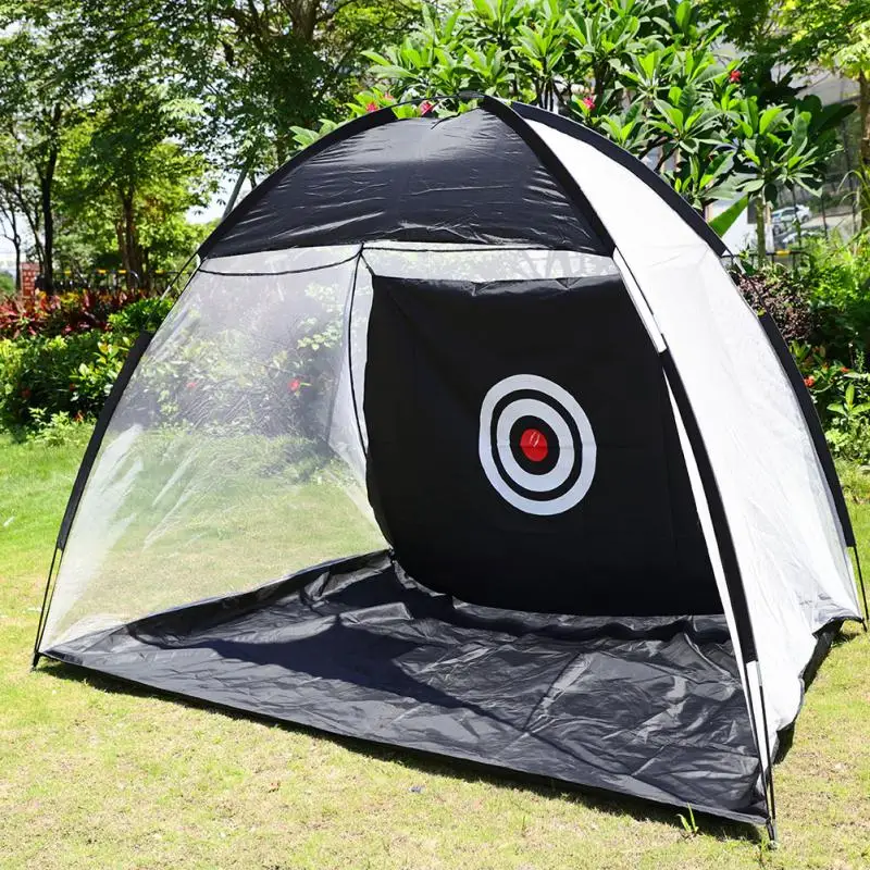 Outdoor Sports Golf Practice Net Tent Foldable Target Training Goif Aids Equipment (300 x240) x180 x200cm | Спорт и развлечения