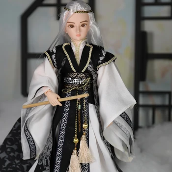 

BJD East Charm male doll body Marshal of the canopy With Outfit Crown, Stand & Box 35cm F&D toys Special design Joint Body
