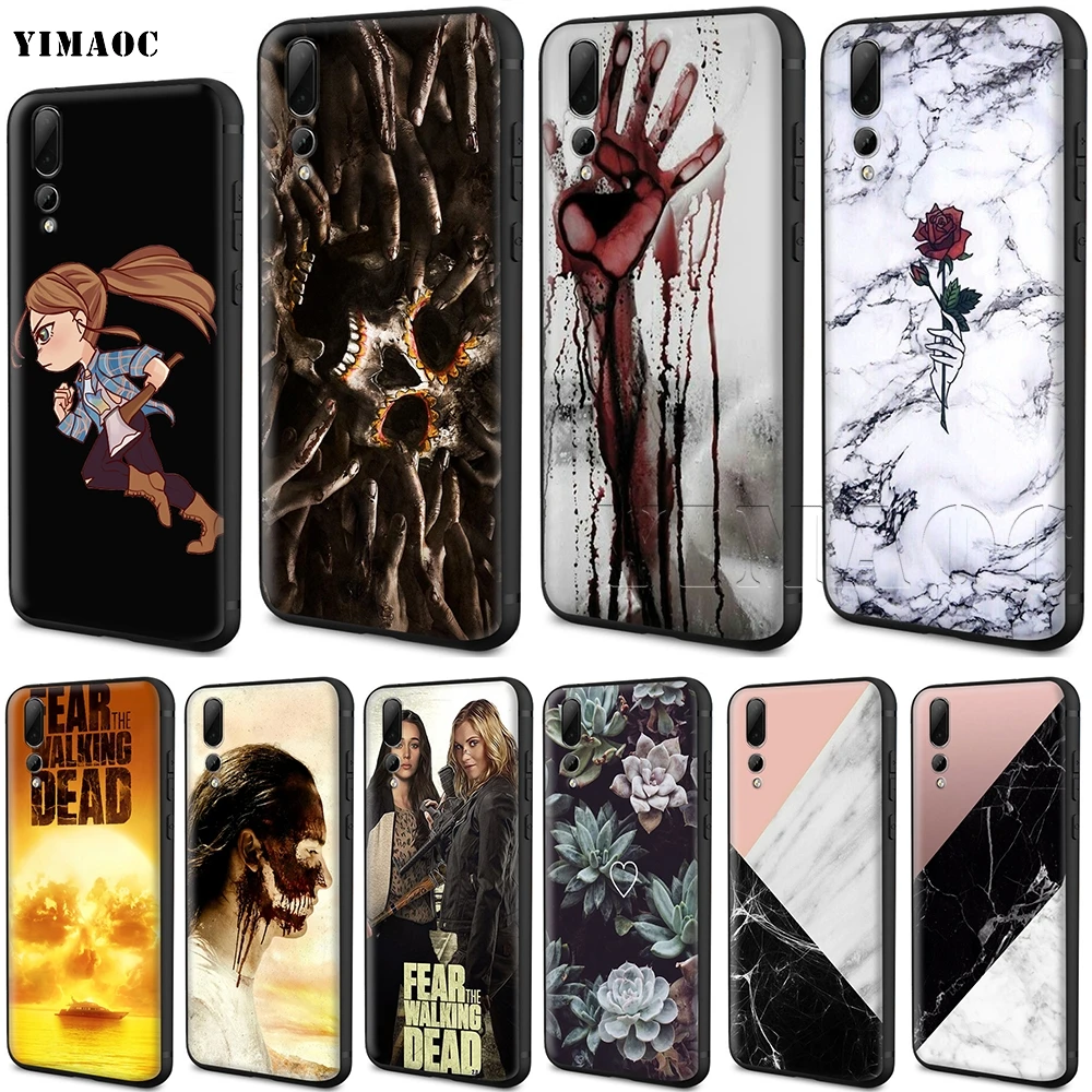 Силиконовый чехол YIMAOC для Huawei Honor Mate P smart Y7 Y9 8C 30 20 10 8x Nova 3i 3 Lite Pro Prime 2018 2019 |