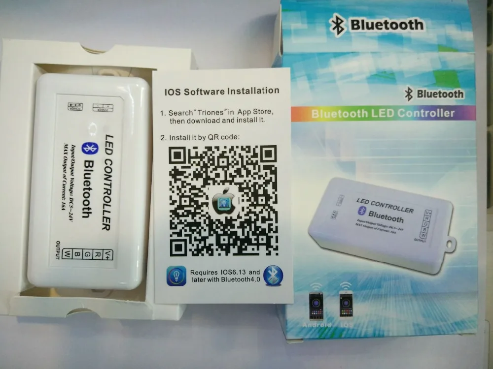 Шим Bluetooth RGBW из светодиодов контроллер для полосы света модуля поддержка Iphone