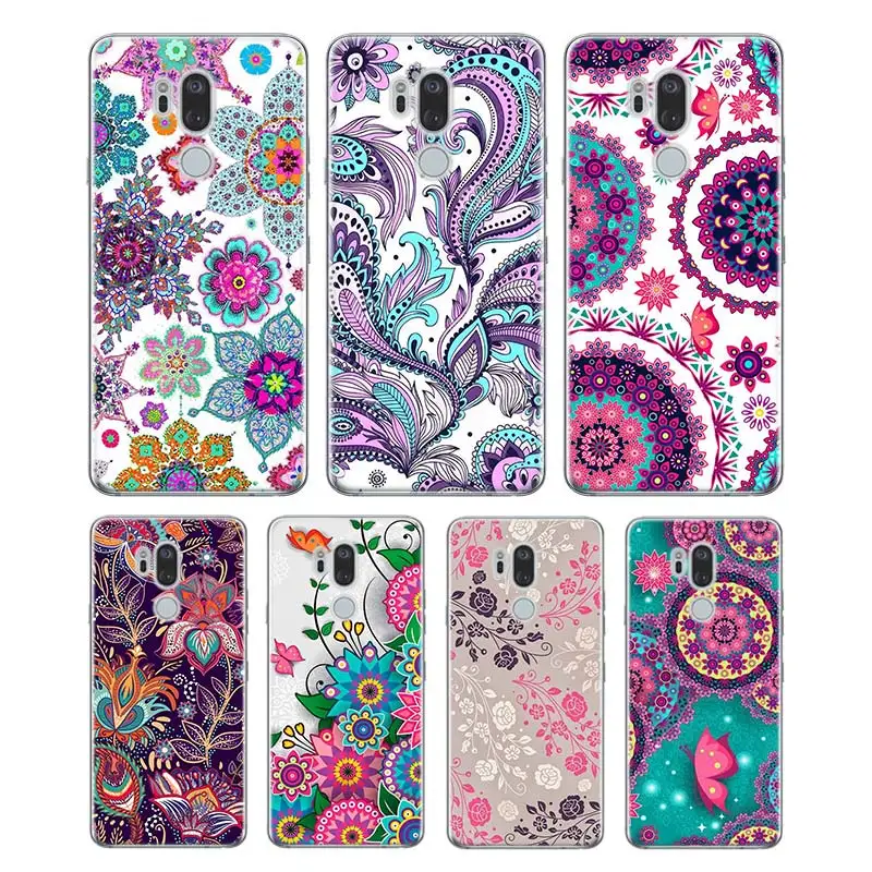 

Soft transparent silicone case for LG K50 K40 Q8 Q7 Q6 V50 V40 V35 V30 V20 G8 G7 G6 G5 ThinQ Mini Q Stylus Cover style 0177A