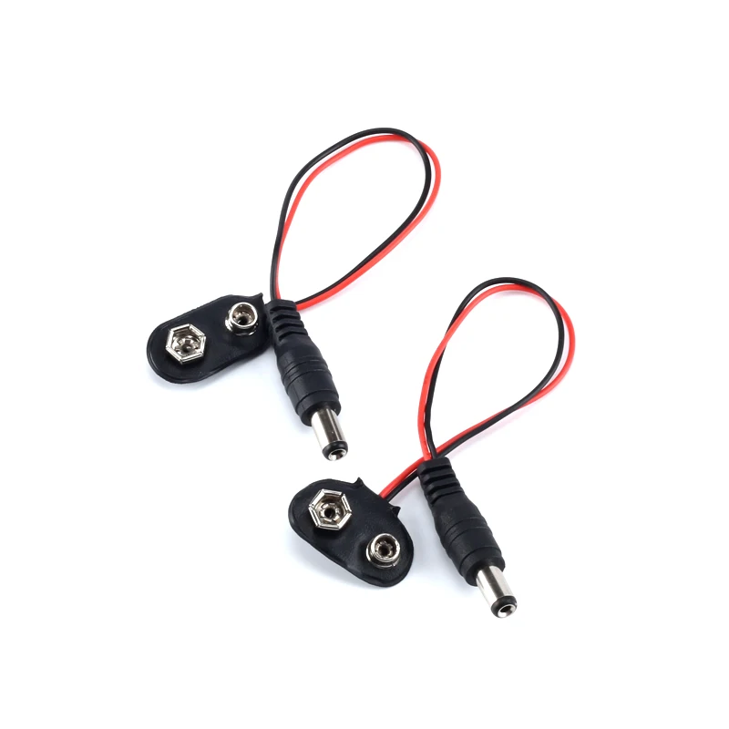 DC 9V Battery Buckle Power Cable Connector Power Plug For Arduino T3 