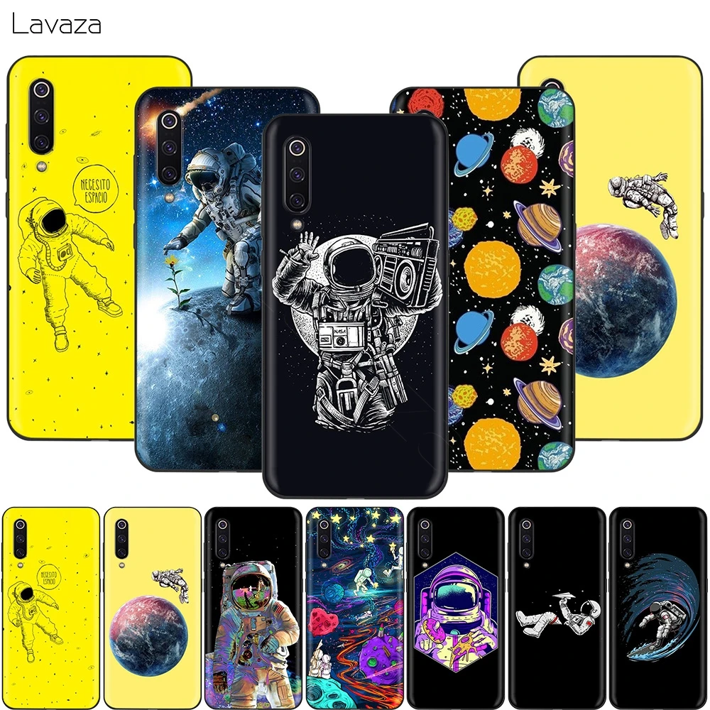 Чехол Lavaza Космос любовь Луна астронавт для Xiaomi Mi 9 Pro 8 6 A1 A2 Pocophone F1 Lite Max 3 10 Redmi K30 |