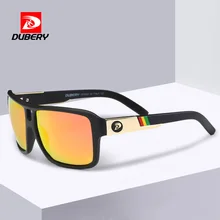 DUBERY спортивные стильные поляризованные солнцезащитные очки мужские брендовые TAC линзы HD для вождения Квадратные Солнцезащитные очки ветрозащитные УФ мужские Oculos Shades XH51
