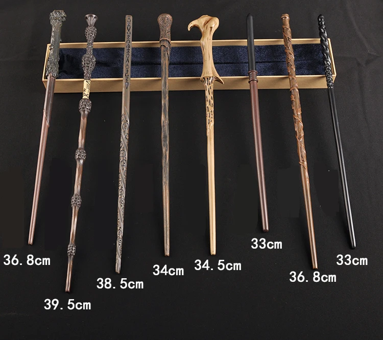 Hign качество железный металлический сердечник Поттера палочка Ласточки Хогвартс подарок Гермиона Волдеморт Снейп палочка 28 стилей с коробкой подарок на Хэллоуин
