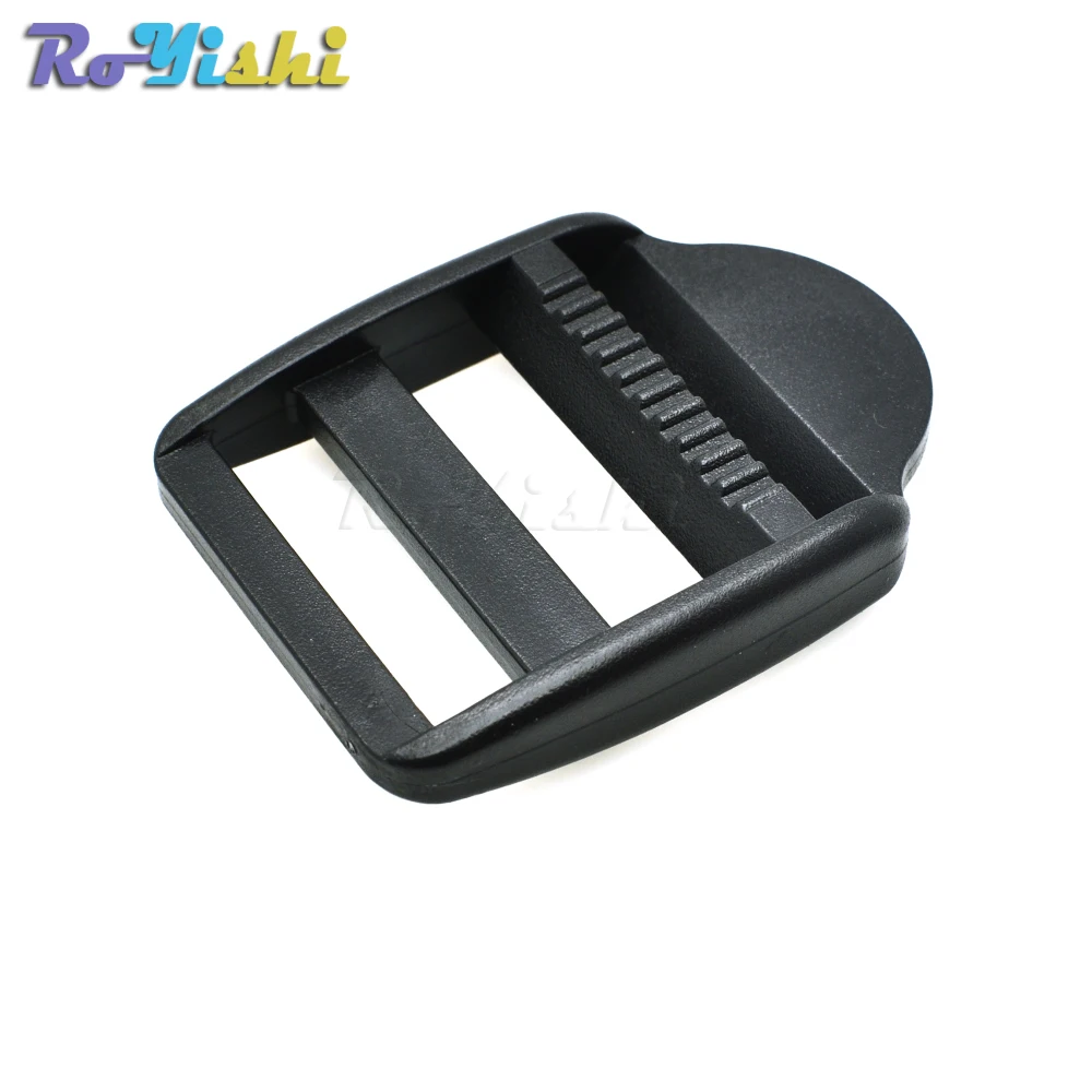 

20pcs/pack 1"Black Ladder Lock Slider Plastic Buckles Backpack Straps Webbing 25mm