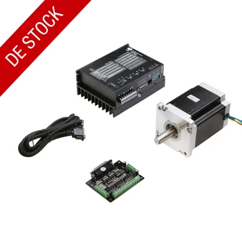 

US&EU Free ship! LONGS 1axis Nema42 110BYGH stepper motor 4210oz.in 42HS6480 8.0A 4WIRES &Driver controller DM2722A DB25 board