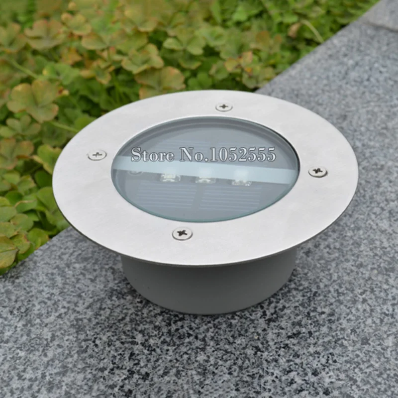 Hot 40pcs Solar Powered Outdoor Deck Lights Ground Lamp 3 Leds Hot 40pcs Solar Powered Outdoor Deck