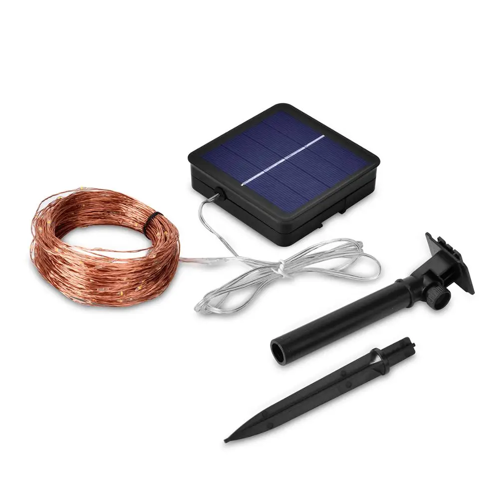 LED Outdoor Solar String Lights - Image 2