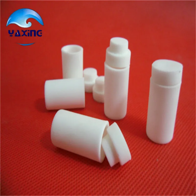 

alumina ceramic crucible with cap 99% pure 3ml cylindrical shape