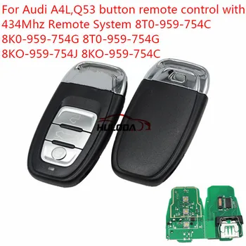 

For Audi A4L, Q5 3 button remote key with 868Mhz and 7945 Chip