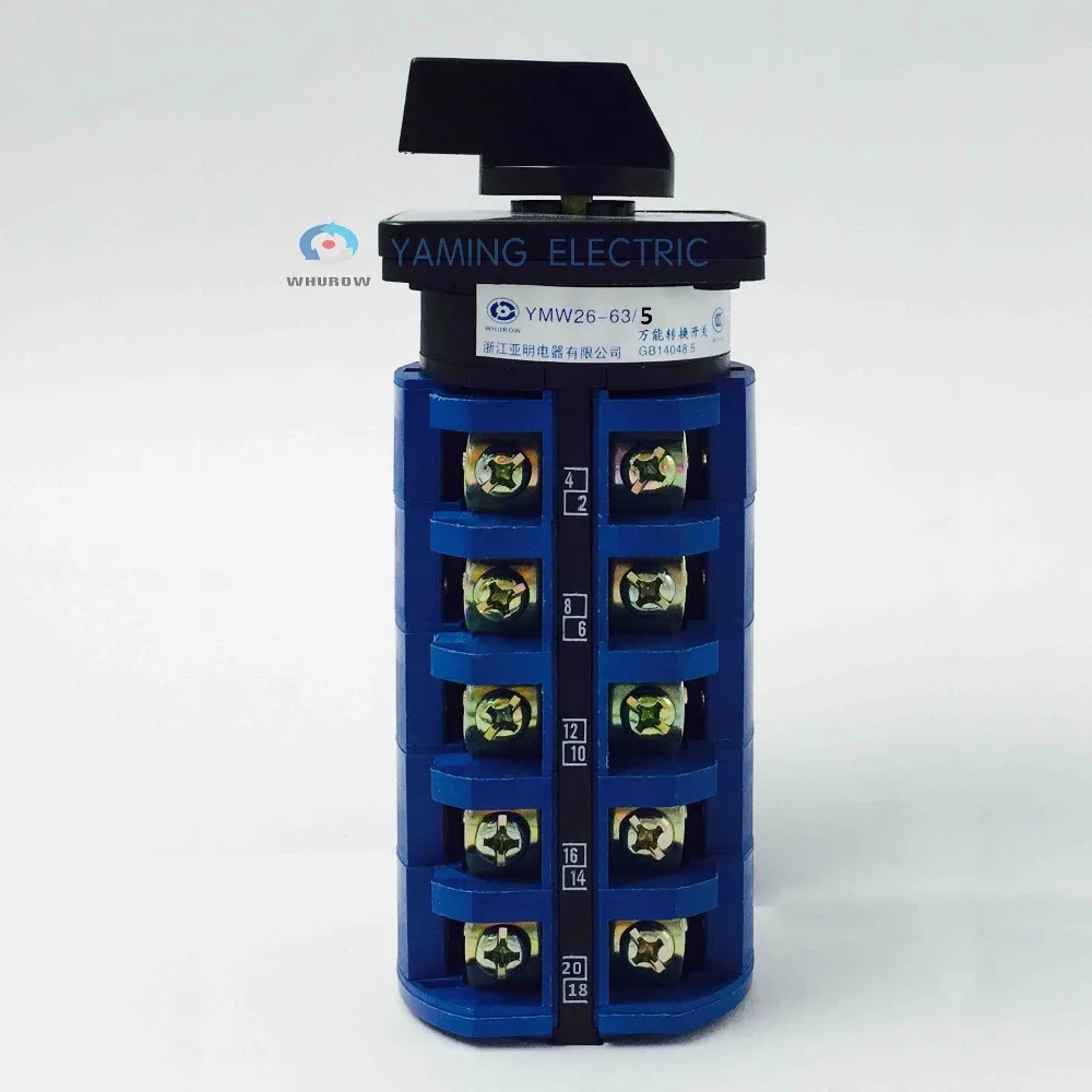 Us 27 36 5 Off Manufacturer Electric Motor Reversing Switch Rotary Selector Switch Bremas Switch Lw26 63a 5 Pole Switch Switch Manufacturer Switch