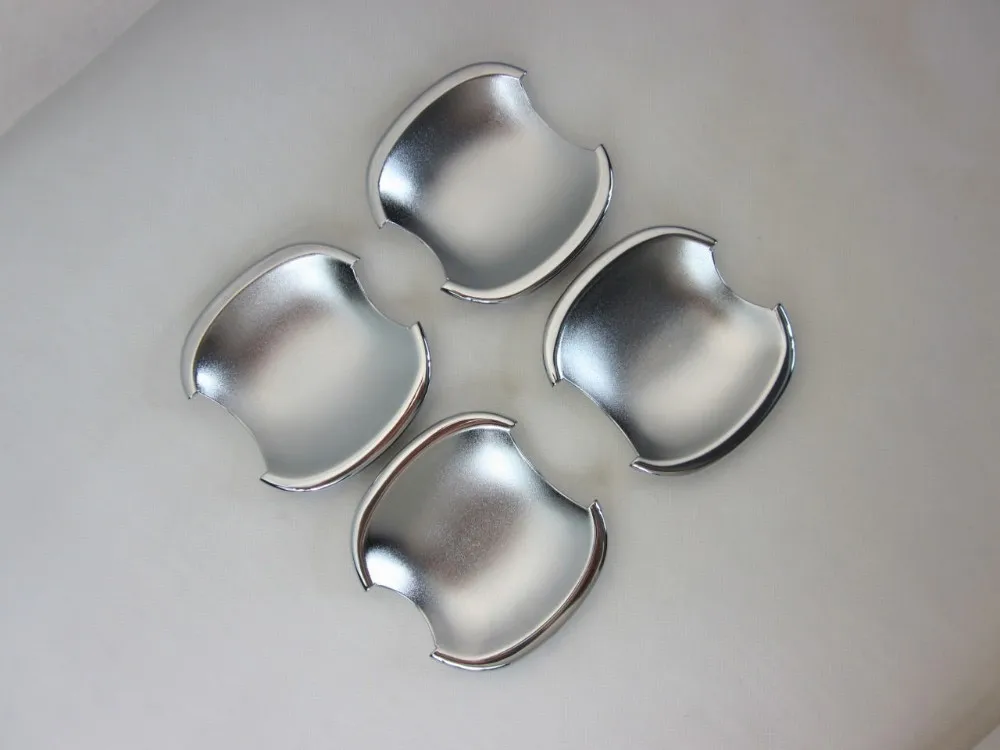 

ABS Chrome Door Handle Bowl Door handle Protective covering Cover Trim For 2007-2012 Qashqai 4pcs/set