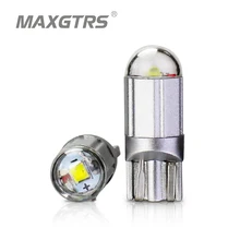 5x супер яркий T10 W5W 168 194 CREE Chip 12V автомобильный светодиодный Авто зазора двери Чтение номерного знака светильник лампочка 6000k внутреннего освещения