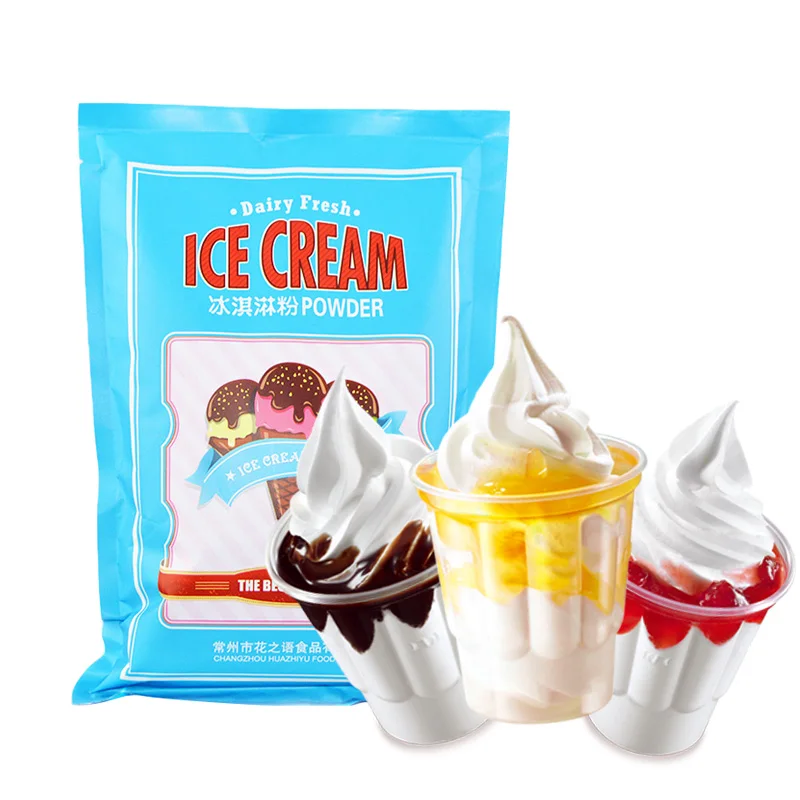 

1000g/lot Ice Cream Powder Homemade DIY Material Ingredients Green Food Kitchen Cooking Tools Wholesale