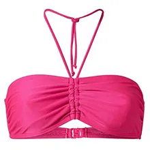 Femme без бретелек Maillot De Bain Femme лиф Купальник Топ с рюшами сексуальный бикини Топ без бретелек Холтер Бразильский бикини Mayo