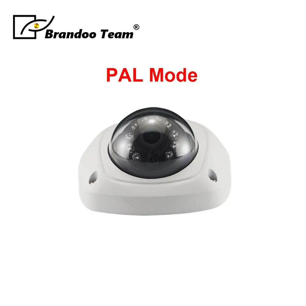 1.3MP или 2.0MP HD инфракрасное ночное видение мини-купольная камера для салона автомобиля, камера для безопасности грузовика, автобуса - Название цвета: PAL Mode