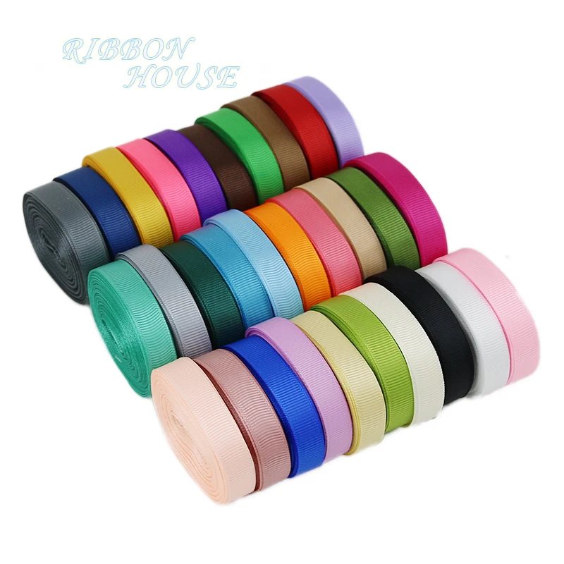 

(10 meters/lot)1/2" (12mm) Grosgrain Ribbon Wholesale gift wrap Christmas decoration ribbons