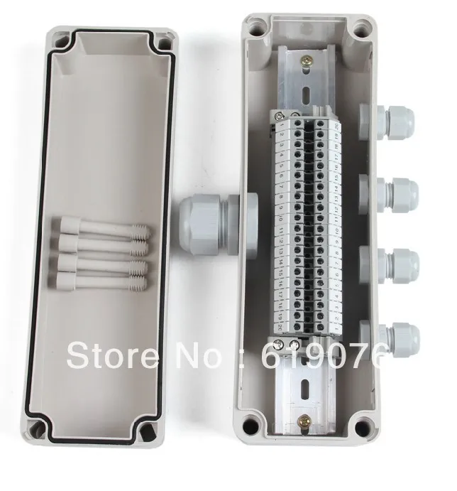 

80*250*85mm Waterproof Case cable coupling box