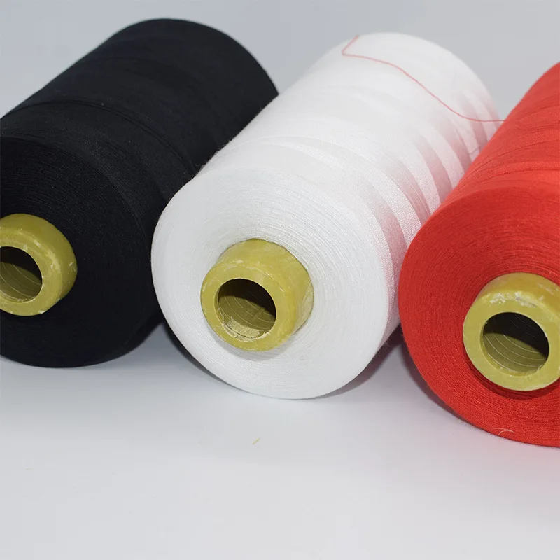 

Strong and Durable Sewing Threads White Black Red Polyester Thread Clothes Sewing Accessories Wholesale