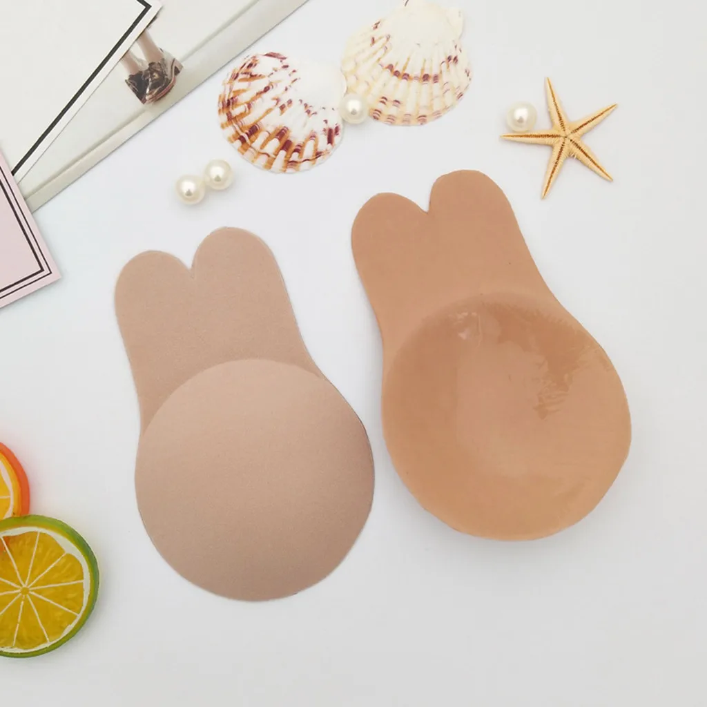 

Silicone Bra Invisible Push Up Sexy Strapless Bra Stealth Adhesive Backless Breast Enhancer For Women Lady Nipple Cover