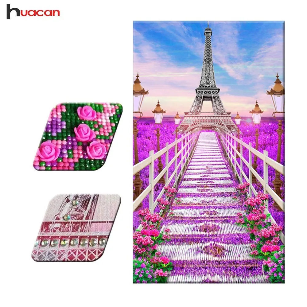 

Diy Diamond Embroidery Landscape Special Shape Diamond Painting Paris Tower 5d Picture Of Rhinestone Home Decor
