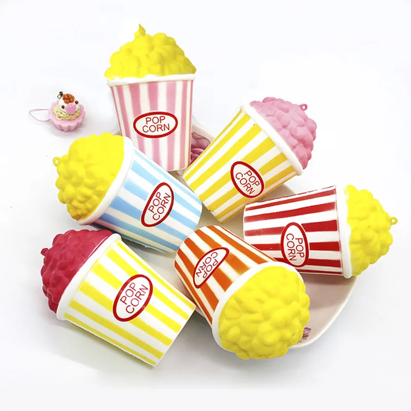 Squishy Slow Rising Squeeze Squishe Pop Corn Antistress Soft Novelty Gag Toys Sports & Entertainment Stress Relief Gifts