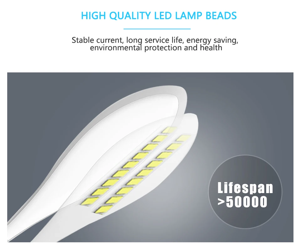 5V USB LED Table Lamp Children Eye Protection Study Reading Night Light With Clip (8)