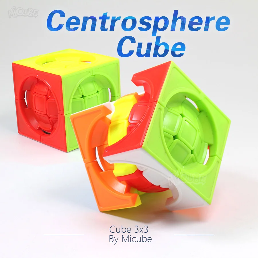 

Micube Centrosphere Cube 3x3 Deformed 3x3x3 Magic Cube Twist Puzzle Cubes Ball in Cube Special Educational Toys